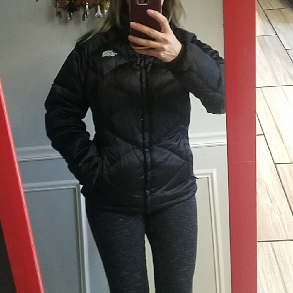 The Northface black jacket.